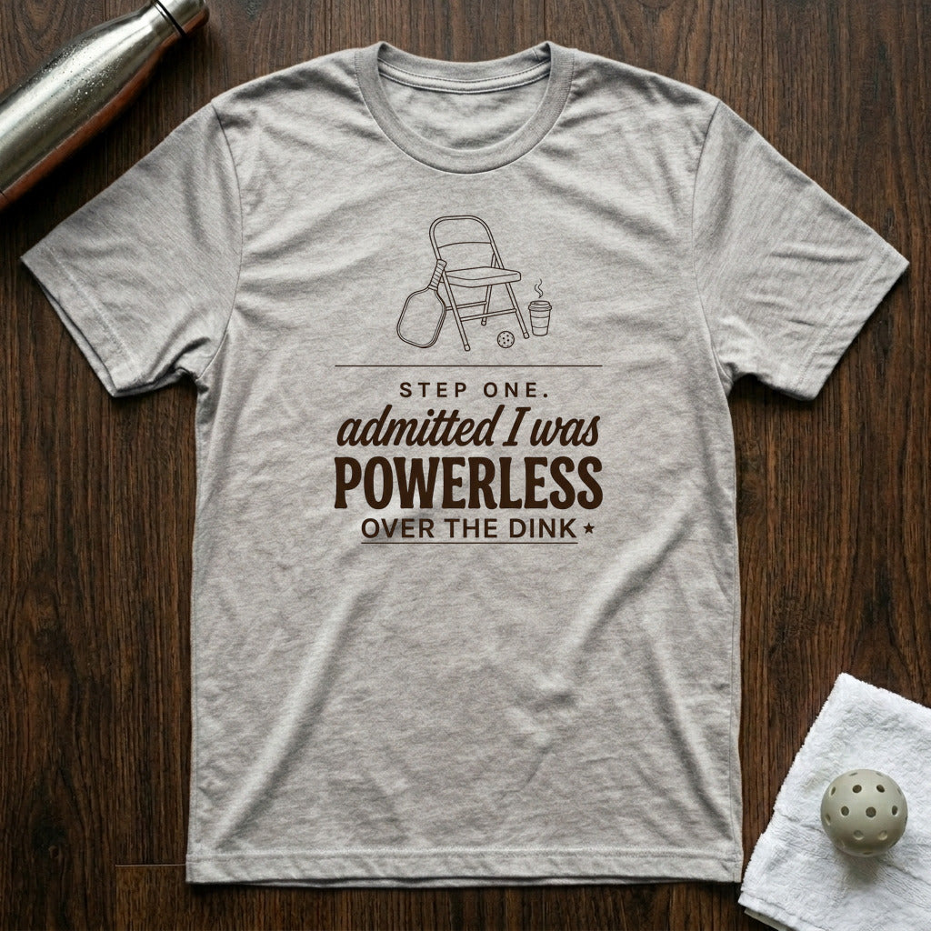 Step One Pickleball T-Shirt in Athletic Heather