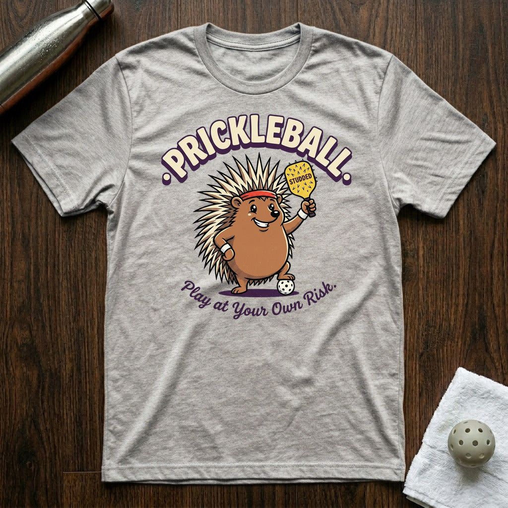 Prickleball Pickleball T-Shirt in Athletic Heather