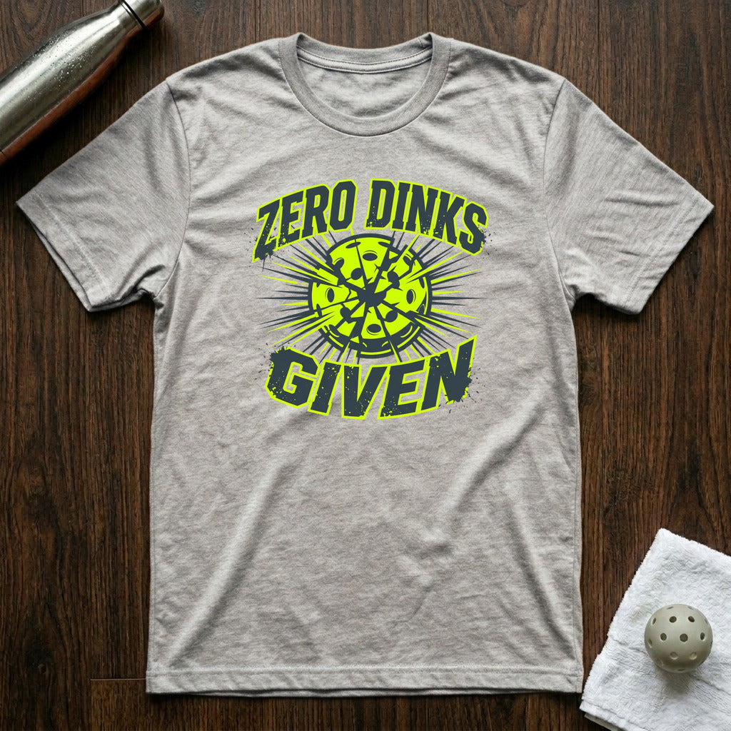 Zero Dinks Given Pickleball T-Shirt in Athletic Heather