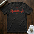 Falafel Pickleball T-Shirt in Black Heather