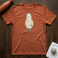 Racquet Club Dropout Pickleball T-Shirt in Heather Clay
