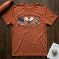 Colors of Pickleball T-Shirt in Heather Clay