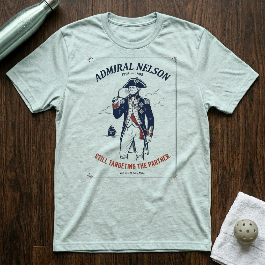 Still Nasty Pickleball T-Shirt in Heather Ice Blue