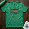 No Bad Dinks Pickleball T-Shirt in Heather Kelly