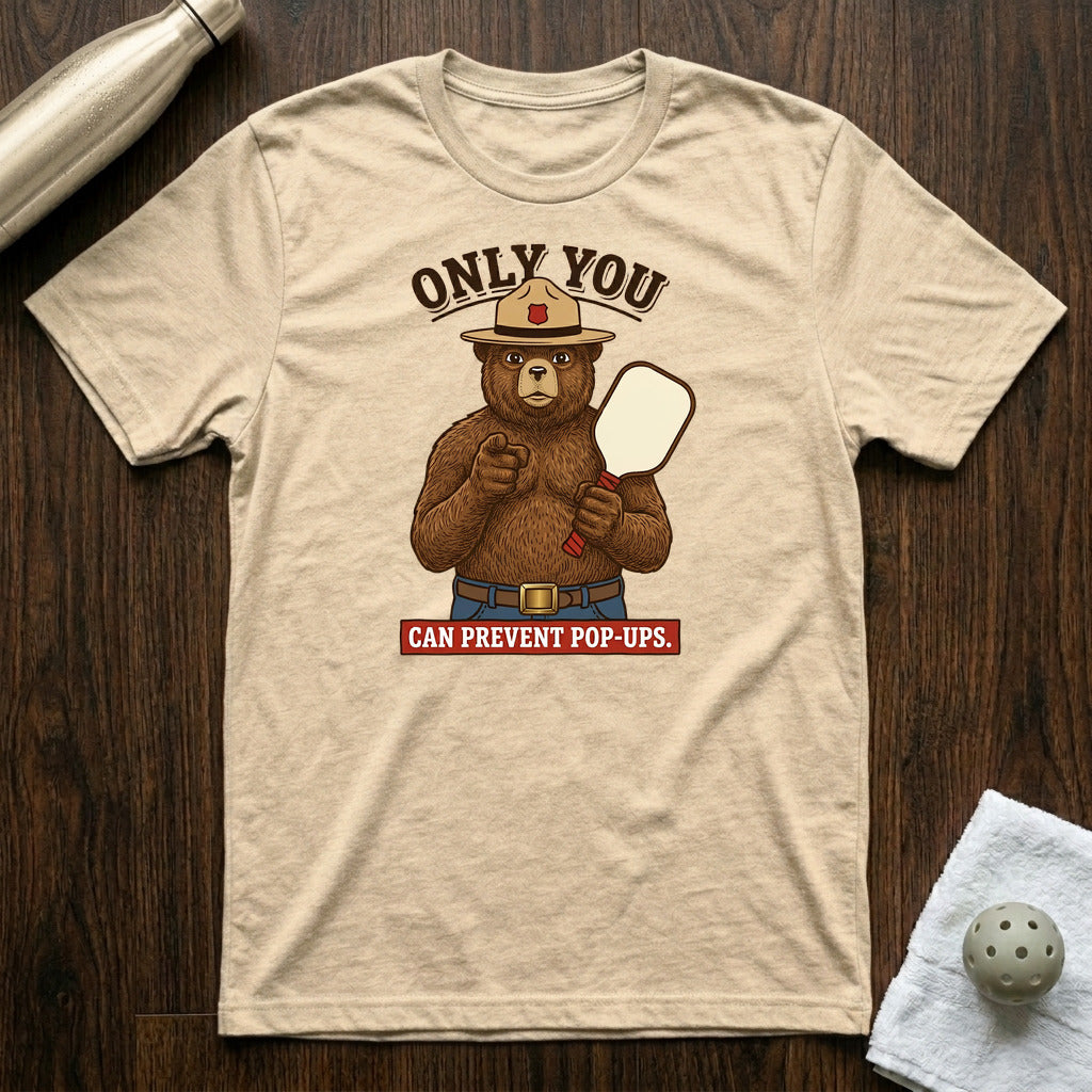 Only You Pickleball T-Shirt Heather Natural