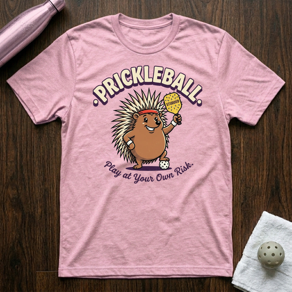 Prickleball Pickleball T-Shirt in Heather Prism Lilac