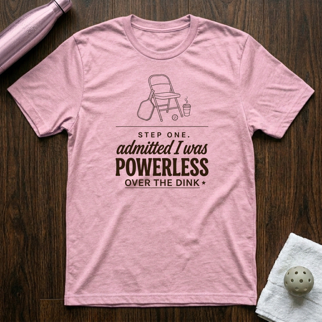 Step One Pickleball T-Shirt in Heather Prism Lilac