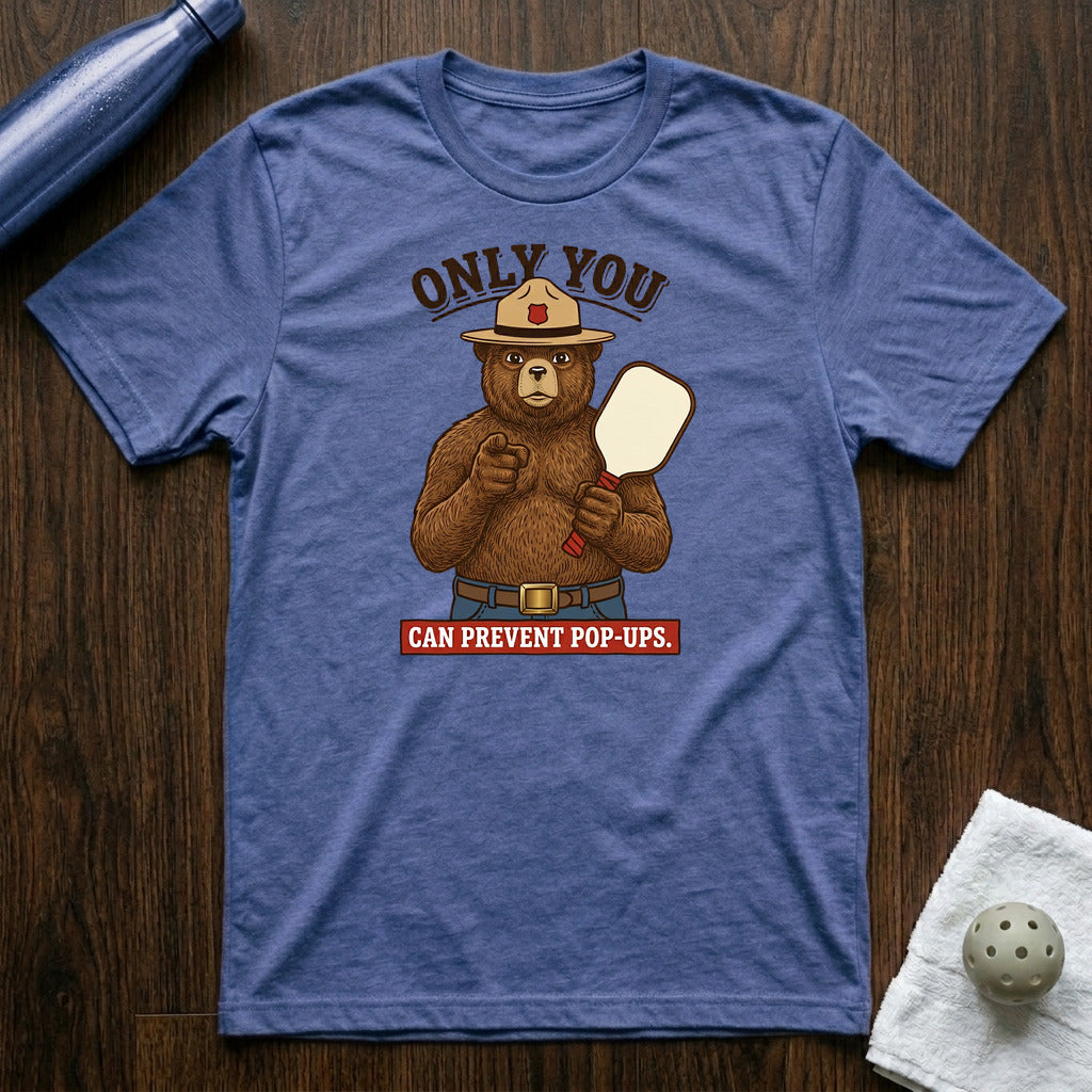 Only You Pickleball T-Shirt Heather True Royal